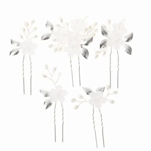 Flowers Headdress Headpiece Alloy Wedding Special Occasion Wedding Bridal With Imitation Pearl Flower Headpiece Headwear
