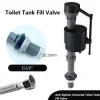 Fluidmaster 400A Anti-Siphon Universal Toilet Tank Fill Valve Black