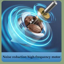 Foldable Cartoon Mini Fan – USB Rechargeable Handheld Fan with Hiking Buckle, Ideal for Kids or Travel