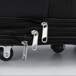 Folding Expansion Luggage Bag Large Capacity Oxford Cloth With Wheels Air Boarding Travel Bag Portable Moving Storage Bag