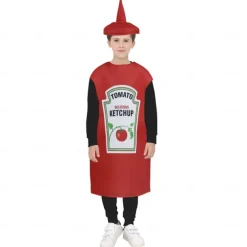 Food Carnival Costume Halloween Group Family Costumes Kid's Boys Girls' Funny Costume Party Halloween Carnival Easy Carnival Costume
