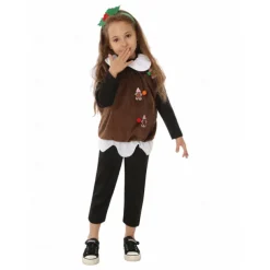 Foodie Halloween Cosplay Costume Halloween Group Family Costumes Carnival Costume Funny Costume Kid's Boys' Girls' Carnival Masquerade Performance Easy Halloween Costumes Dress Up