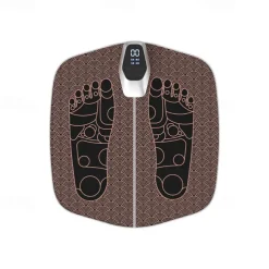 Foot Massager Foot Massage Pad Foot Pulse Electric Foot Massager Foot Spa Machine Intelligent Acupuncture Foot Massage Pad Massager Acupuncture Points Capture Muscle Relaxation Long Lasting Conti