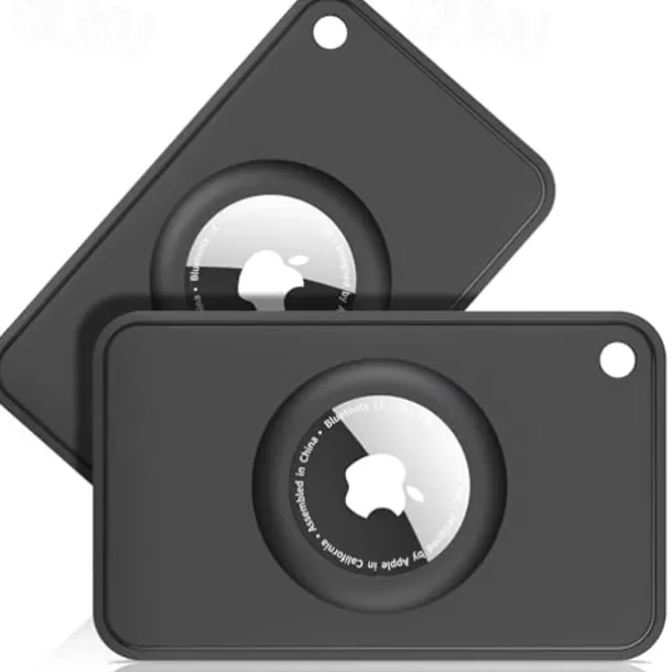 For Airtag Wallet HolderFlexible Silicone Slim Airtag Wallet Card -Ultra-Thin Airtag Case - Wallet Airtag Holder Stays Hidden for PursesHandbags Backpack Wallets & Clutch Bags