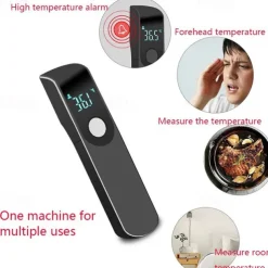 Forehead Thermometer for Portable Handheld LCD Display Digital Electronic Thermometer Household Infrared Thermometer High Accurate Non-contact