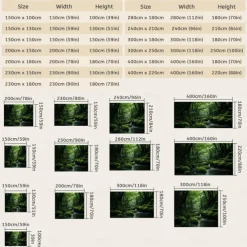 Forest River Hanging Tapestry Wall Art Large Tapestry Mural Decor Photograph Backdrop Blanket Curtain Home Bedroom Living Room Decoration