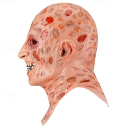 Freddy Krueger Halloween Mask Halloween Props Halloween Horror Scary Costume Adults' Men's Halloween Carnival Easy Halloween Costumes Dress Up