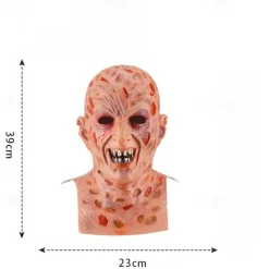 Freddy Krueger Halloween Mask Halloween Props Halloween Horror Scary Costume Adults' Men's Halloween Carnival Easy Halloween Costumes Dress Up