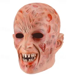 Freddy Krueger Halloween Mask Halloween Props Halloween Horror Scary Costume Adults' Men's Halloween Carnival Easy Halloween Costumes Dress Up