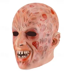 Freddy Krueger Halloween Mask Halloween Props Halloween Horror Scary Costume Adults' Men's Halloween Carnival Easy Halloween Costumes Dress Up