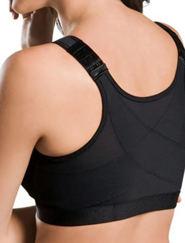 Front Closure Full Coverage Back Support Posture Corrector Bras for Women Home Outfits