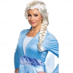 Frozen Adult Elsa Wig Standard White Halloween Wigs