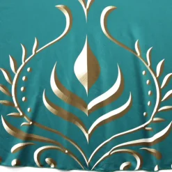 Frozen Princess Anna Kids Girls' Dress Solid Color Party Dress Dress Performance Crew Neck Long Sleeve Princess Dress 3-10 Years Winter Light Green