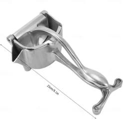 Fruit Juicer Orange Lemon Squeezer Extractor Stainless Steel Portable Manual Juicing Tool Easy to Use for Home