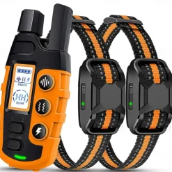 3300Ft Dog Training Collar with Remote for Small Medium Large Dogs Rechargeable Waterproof E Collar with Beep (1-8) Vibration(1-16) Safe Shock(1-99)