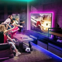 49.2ft LED RGB Light Strips 3x5m 5050 SMD 450 Leds Waterproof 10mm Fexible Strip Light Tape Color Changing with 44key IR Remote Controller Kit DC 12V