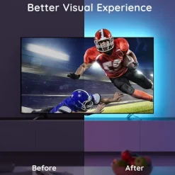 49.2ft LED RGB Light Strips 3x5m 5050 SMD 450 Leds Waterproof 10mm Fexible Strip Light Tape Color Changing with 44key IR Remote Controller Kit DC 12V