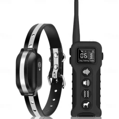 3300Ft Pet Dog Training Collar with Remote 9 Tone Option Rechargeable Waterproof IPX7 Swimming Shock Training Collar