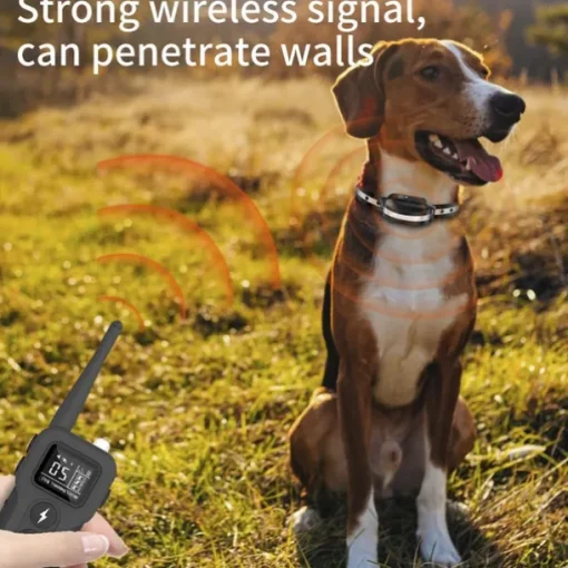 3300Ft Pet Dog Training Collar with Remote 9 Tone Option Rechargeable Waterproof IPX7 Swimming Shock Training Collar
