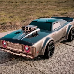 Full Scale Electric 4WD High Speed Muscle Drift Car Demon Eye RC Model Racing 38kmh