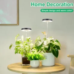 Full Spectrum Plant Growth Light Fill Light Retractable White Warm 2-color Switchable Dimming Automatic Timer