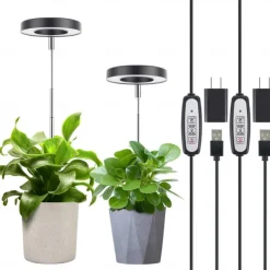 Full Spectrum Plant Growth Light Fill Light Retractable White Warm 2-color Switchable Dimming Automatic Timer