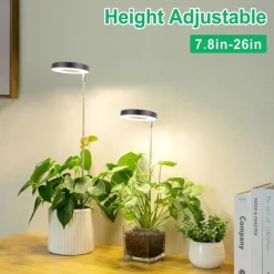 Full Spectrum Plant Growth Light Fill Light Retractable White Warm 2-color Switchable Dimming Automatic Timer