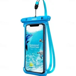 Full View Waterproof Case for Phone Underwater Snow Rainforest Transparent Dry Bag Swimming Pouch Big Mobile Phone Covers