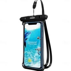 Full View Waterproof Case for Phone Underwater Snow Rainforest Transparent Dry Bag Swimming Pouch Big Mobile Phone Covers