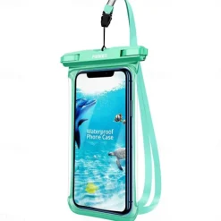 Full View Waterproof Case for Phone Underwater Snow Rainforest Transparent Dry Bag Swimming Pouch Big Mobile Phone Covers