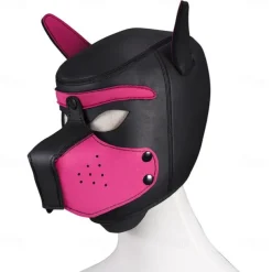 Fun Mask Dog Headgear Adult Training Sex Supplies Role-Playing Nightclub Dance Mask Dress Up Play Sm Props for Cosplay