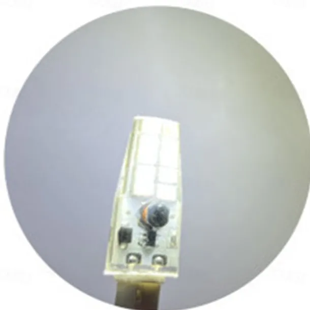 G8 Bi-pin Base LED Light 110V 3W - White/Warm White Corn Bulb for Chandelier, Crystal Lamp, & Cabinet 1/5pcs)