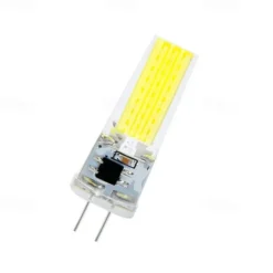 G4 G9 E14 LED Light Bulbs 3000K Warm White/6000K White Lighting Dimmable 3W Equivalent to 30W 220V COB Silicone Light for Under Cabinet Light Chandeliers RV Landscape Lighting 10Pcs