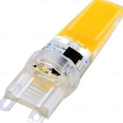 G4 G9 E14 LED Light Bulbs 3000K Warm White/6000K White Lighting Dimmable 3W Equivalent to 30W 220V COB Silicone Light for Under Cabinet Light Chandeliers RV Landscape Lighting 10Pcs