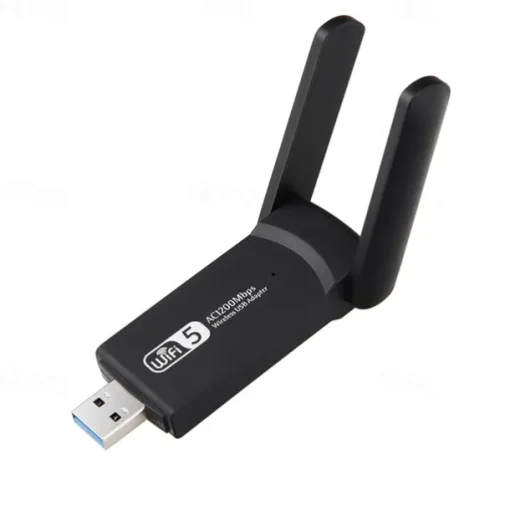2.4G 5G 1300Mbps Usb Wireless Network Card Dongle Antenna AP Wifi Adapter Dual Band Wi-Fi Usb 3.0 Lan Ethernet 1200M