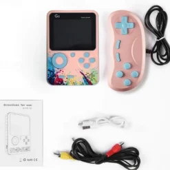 G5 Game Console 500-Games Classic Game Device Ergonomic 3.0'' Screen Handheld Gaming Player for Kids Gift Video Game Console, Christmas Birthday Gift