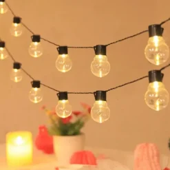 G50 Globe Bulb LED Fairy String Light Outdoor Lights Street Wedding Garden Patio Christmas Decoration Light 220V EU Plug