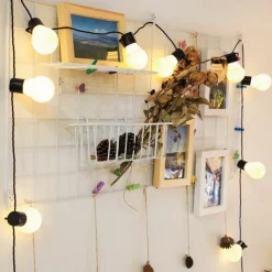 G50 Globe Bulb LED Fairy String Light Outdoor Lights Street Wedding Garden Patio Christmas Decoration Light 220V EU Plug