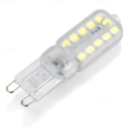 G9 LED Bi-pin Lights 6W 450-550lm 22 LED Beads SMD 2835 T Bulb Shape Dimmable Warm White Cold White 220-240V 110-130V RoHS for Chandeliers Accent Lights Under Cabinet Puck Light