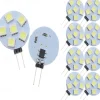 G4 LED Bulbs DC 12V Dimmable 1W/1.5W/2W/3W, 10W-30W Halogen Equivalent, 3000K Warm White/6000K Daylight, 180° Beam Angle (5 Pcs)