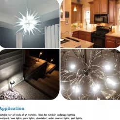 G4 LED Bulbs DC 12V Dimmable 1W/1.5W/2W/3W, 10W-30W Halogen Equivalent, 3000K Warm White/6000K Daylight, 180° Beam Angle (5 Pcs)