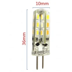 G4 LED Bulbs JC Bi-Pin Base Lights 1.5W DC 12V 10W T3 Halogen Bulb Replacement Landscape Bulbs