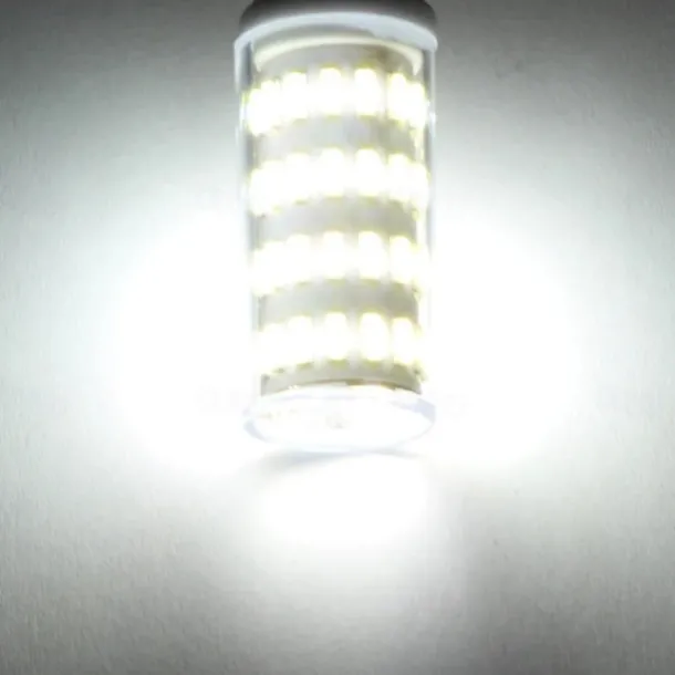 G9 LED Corn Bulbs Dimmable 5W 12V/24V AC/DC – 63LED 4014 for Chandelier, RV, Camper, Marine 4pcs