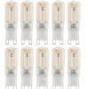 G9 LED Light Bulbs 3W 5W Equivalent to 30W 50W Halogen lamp 220V Dimmable Bulb for Indoor Chandeliers Ceiling Lights 10pcs