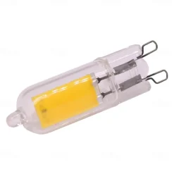 G9 LED Light Bulbs 2/4W 20/40W Halogen Equivalent 3000K Warm White/6000K White for Home Lighting Chandeliers Household Applications 5 Pcs