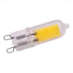 G9 LED Light Bulbs 2/4W 20/40W Halogen Equivalent 3000K Warm White/6000K White for Home Lighting Chandeliers Household Applications 5 Pcs