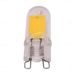 G9 LED Light Bulbs 2/4W 20/40W Halogen Equivalent 3000K Warm White/6000K White for Home Lighting Chandeliers Household Applications 5 Pcs