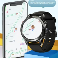 4G SIM Card Call Smart Watch Support App Install Dual Camera WiFi GPS Smartwatch Men Women by Android 8.1 Wristwatch Bracelet