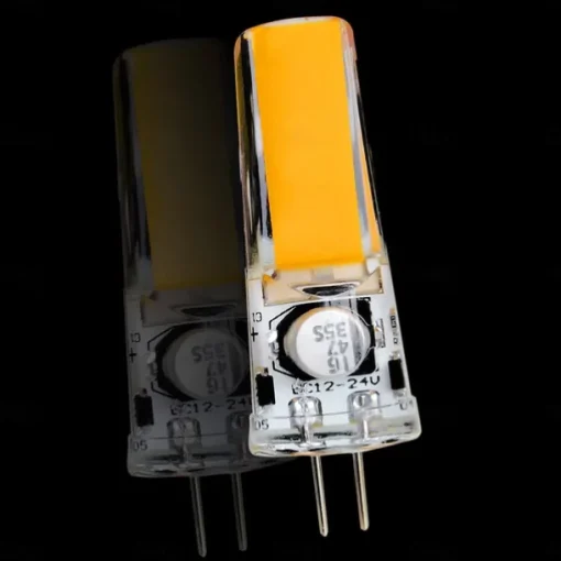 G4 T3 5W 500lm COB LED Bi-pin Light Bulb Dimmable for Cabinet Light Ceiling Lights RV Boats Outdoor Lighting 50W Halogen Equivalent Warm White Cold White AC/DC12V