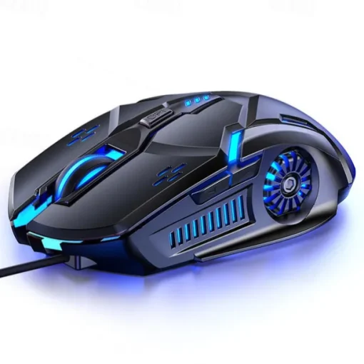 Gaming Mouse Low-noise 7 Color Backlight 6 Key Anti-slip Mechanical Mouse USB Wired Gaming Mouse for PC and Laptop